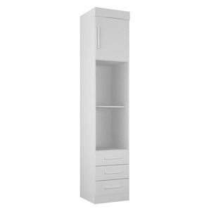 Modulo Orion Criado Branco - Leifer Móveis