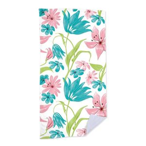 Toalha De Praia Painting Flower