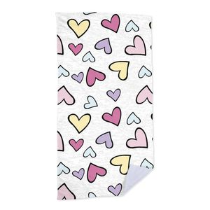 Toalha De Praia Hearts
