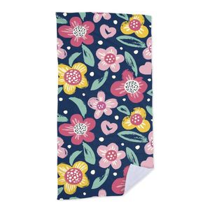 Toalha De Praia Brush Flower