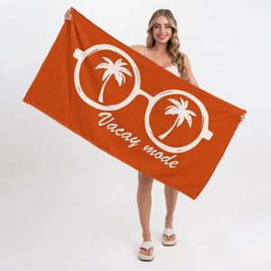 Toalha De Praia Vacay Mode Orange