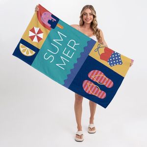 Toalha De Praia Mosaico Summer Clothes
