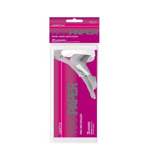 Papel Para Depilação Falso Tecido Wax Papper 25pcs Vertix