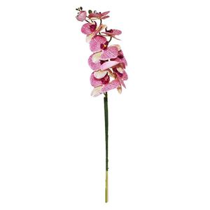 Orquídea Phalaenopsis Real Toque X9 Rosa Florarte 68cm