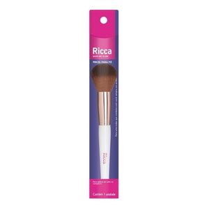 Pincel Para Pó Solto Compacto Rose Gold Make Me Glam Ricca