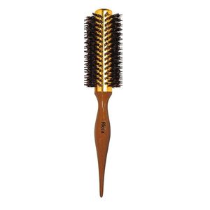 Escova De Cabelo Base Térmica Para Alisar Modelar Ricca 25