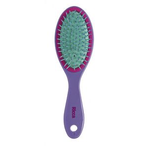 Escova De Cabelo Com Almofada Ricca Colors Oval Midi