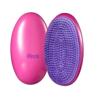 Escova De Cabelo Rosa Roxo Ricca Flex Hair