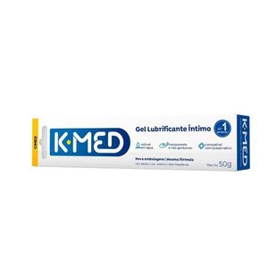 Lubrificante Gel 50g íntimo Neutro Tradicional água K-med