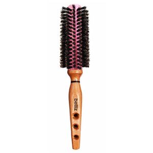Escova Belliz Madeira Profissional Base Térmica Media 25cm