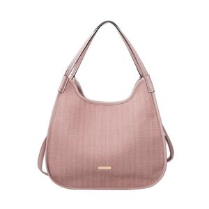 Bolsa Feminina Bag Sacola Rose Mescla Com Alça Fuseco rosê