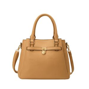 Bolsa Feminina Bege Média Pu Com Alça Detalhe Cadeado bege