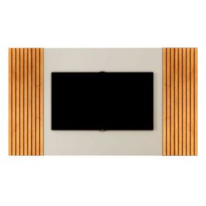 Painel Piazza Ripado 2,37 Mavaular Naturalle Com Off White