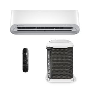 Ar Condicionado Split Inverter R-32 Electrolux Color Adapt Wi-fi 18000 BTUS Quente/Frio 220V YI18R