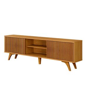 Rack Gaia 02 Portas De Correr 2,18 Cm Mavaular Naturale