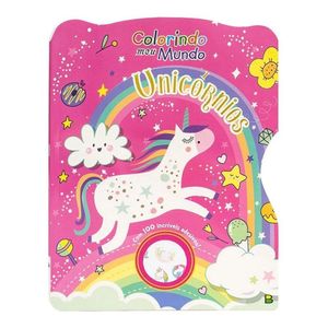 Livro Colorindo Meu Mundo Unicórnios Com Adesivos - Todolivro