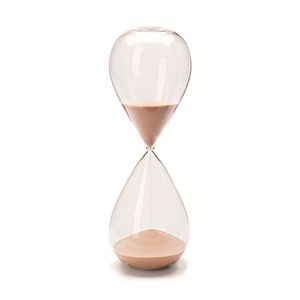 Ampulheta De Areia Em Vidro 37cm 90 Minutos Mart