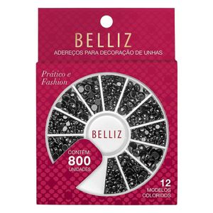 Kit Decoração De Unhas Película Adesivos 800 Unidades Belliz