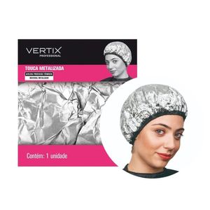 Touca Metalizada P- Hidratação Pintura Alisamento Descoloração Vertix