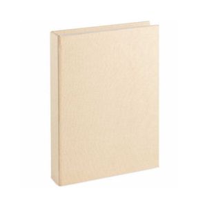 Caixa Livro Book Box Linho E Mdf Bege Mart 27x37cm