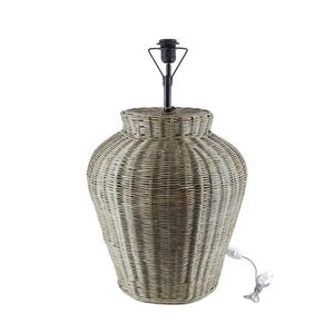 Base Em Rattan Ava Kz S-cúpula Kz Home 74x46cm