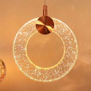 Dinamica Pendente Dcd02120 Led 6w 3000k Rose
