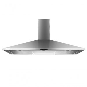 Coifa De Parede Brastemp 90 Cm Inox Piramidal 5 E 6 Bocas Com Duplo Filtro - Bai91br 220v