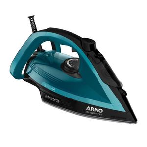 Ferro A Vapor Arno Ultragliss Plus Com Base Durilium Airglide FMY  Azul/preto 110V