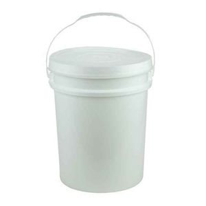 Balde Industrial 12,5l Com Tampa Branco R.0734 Jaguar