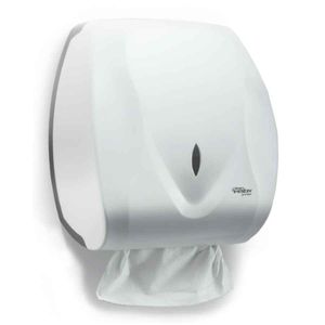 Toalheiro Para Papel Interfolha 2d/3d Branco Velox Premisse