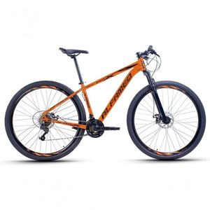 Bicicleta Aro 29 Alfameq Afx Alumínio 21v Freio A Disco Garfo Com Suspensão - Laranja Tam.21