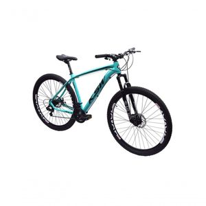 Bicicleta Aro 29 Ksw Xlt Alumínio 24v Câmbios Shimano Garfo Com Trava No Ombro - Azul Tam.15