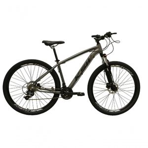 Bicicleta Aro 29 Ksw Xlt Alumínio 24v Câmbios Shimano Garfo Com Trava No Ombro - Grafite Tam.21