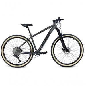 Bicicleta 29 Ksw Xlt 12v Freios Hidráulicos 1x12v Trava No Ombro Pneu Bege - Grafite Tam.19