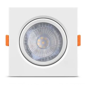 Luminaria Dicroica Embutir Ecospot Mr16 6500k Branca Fria