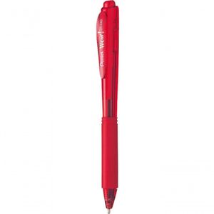 Caneta Esferográfica Pentel Wow Verm 1.0mm Ponta Média Grip