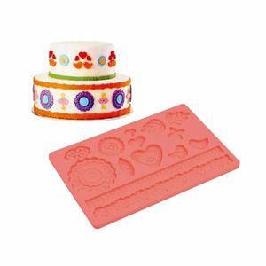 Molde De Silicone Confeitaria Ft207 - Silver Chef - Com 1 Unidade