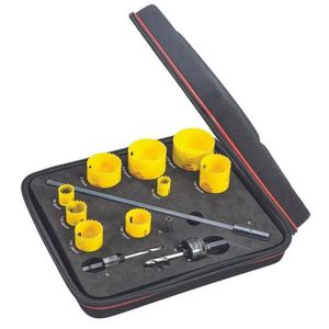 Kit De Serra Copo Fast Cut Para Encanadores E Eletricistas - 13 Peças - Starrett