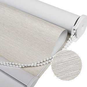Persiana Rolo Blackout Bege - 1,30m X 2,30m