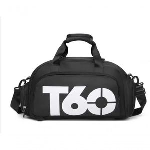 Bolsa Academia Fitness Mala De Viagem Mochila Transversal Treino Preto
