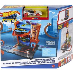 Hot Wheels City Estacionamento No Centro Da Cidade - Mattel Hdr24