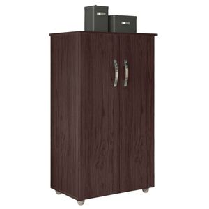 Armário Multiuso Rosana 2 Portas Castanho Ajl