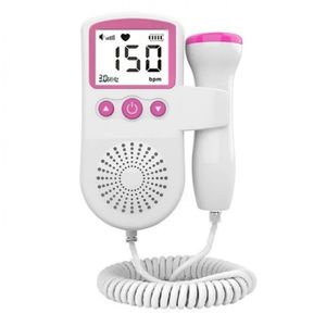 Sonar Fetal Doppler Batimentos Cardiacos Ultrassom Bebe Led