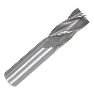 Fresa Topo Reto Hss - Med. 2mm - Haste Cilíndrica 4 Cortes