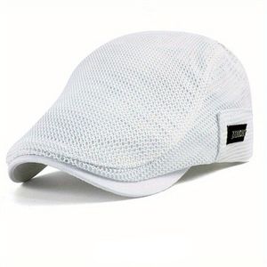 Boina Italiana Elegante E Respirvel Com Detalhes Branco