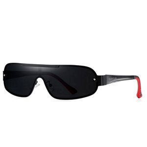 Óculos De Sol Piloto Barcur Ultra Leve Alumínio Masculino Lente Polarizada Uv400 Vermelho