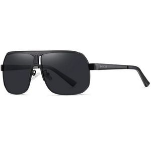 Óculos De Sol Esportivo Masculino Condução Proteção Lente Polarizada Uv400 Preto