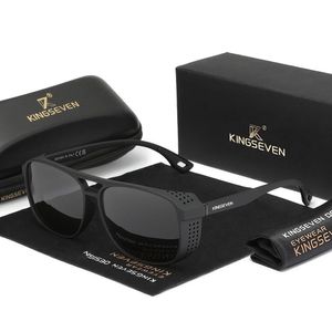 Óculos De Esporte Polarizados Kingseven , Lente Completa Preto