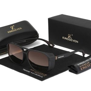 Óculos De Esporte Polarizados Kingseven , Lente Completa Marrom