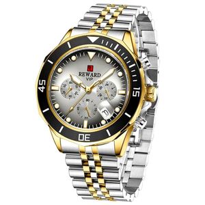 Relógio Masculino Casual Esportivo Luminoso Impermeável 3atm Em Aço Inoxidavel Cinza